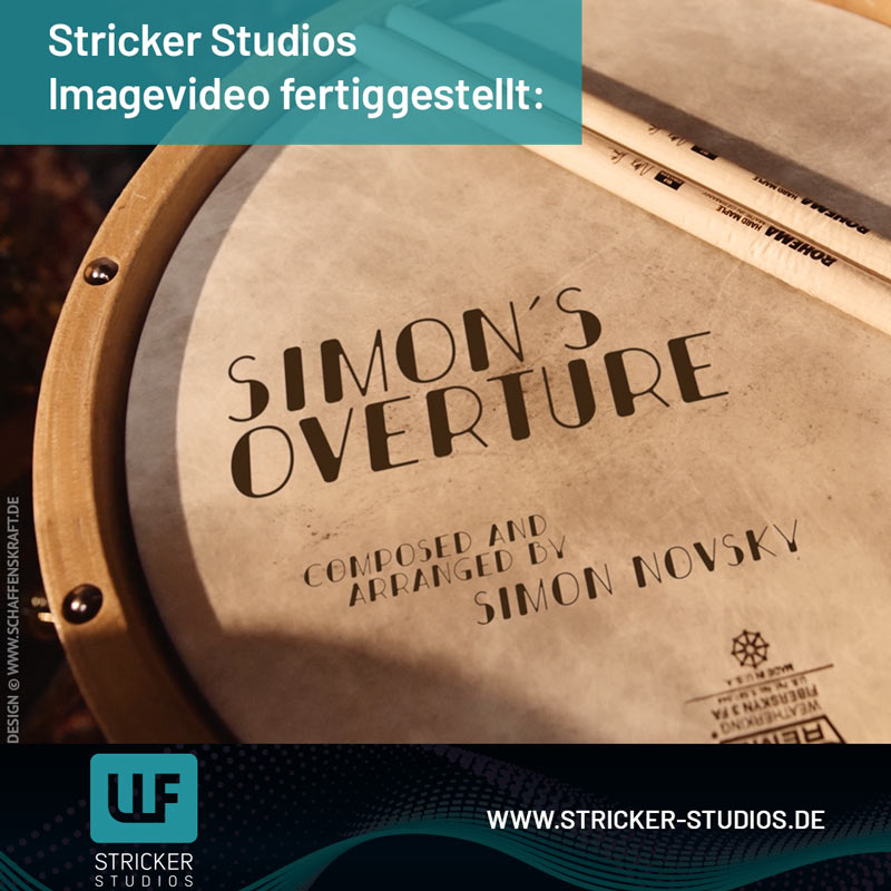 Stricker Studios Imagevideo fertiggestellt: