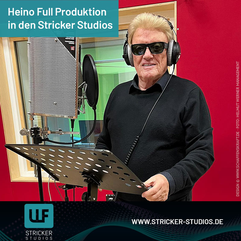 Heino Full Produktion in den Stricker Studios